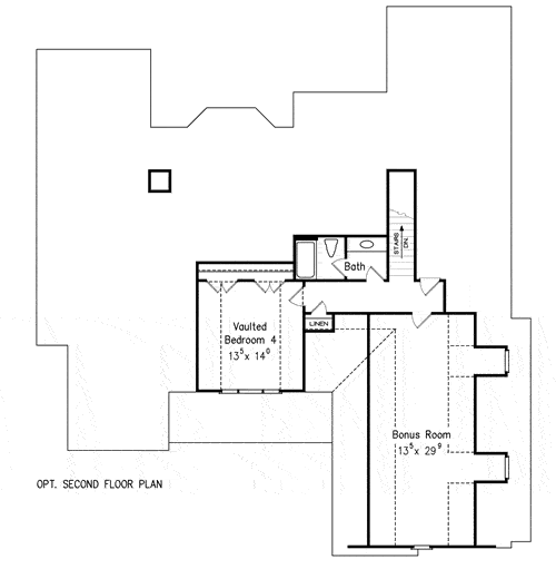 MAPLEWOOD House Floor Plan Frank Betz Associates