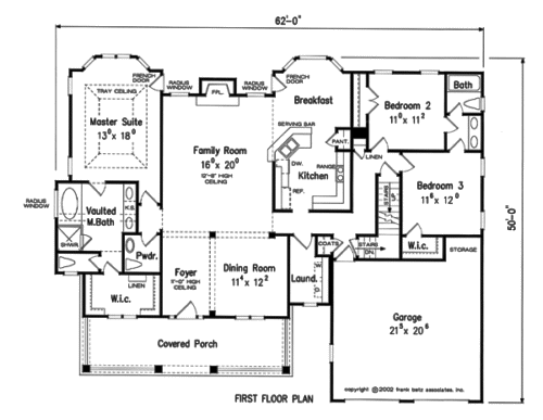 Guilford House Floor Plan | Frank Betz Associates Guilford House Floor Plan | Frank Betz Associates