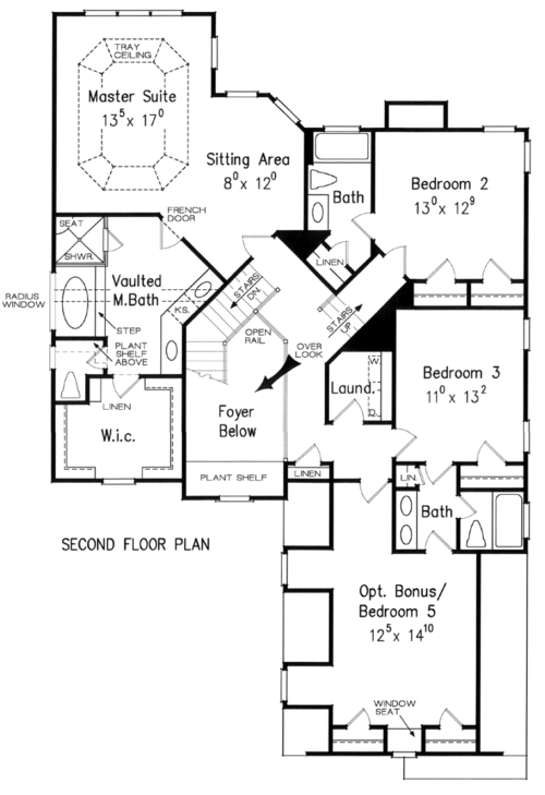 DOMINION House Floor Plan Frank Betz Associates