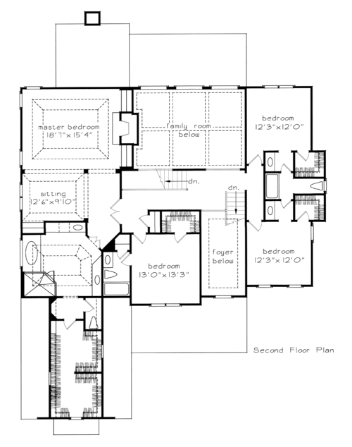 COPPER RIDGE House Floor Plan Frank Betz Associates