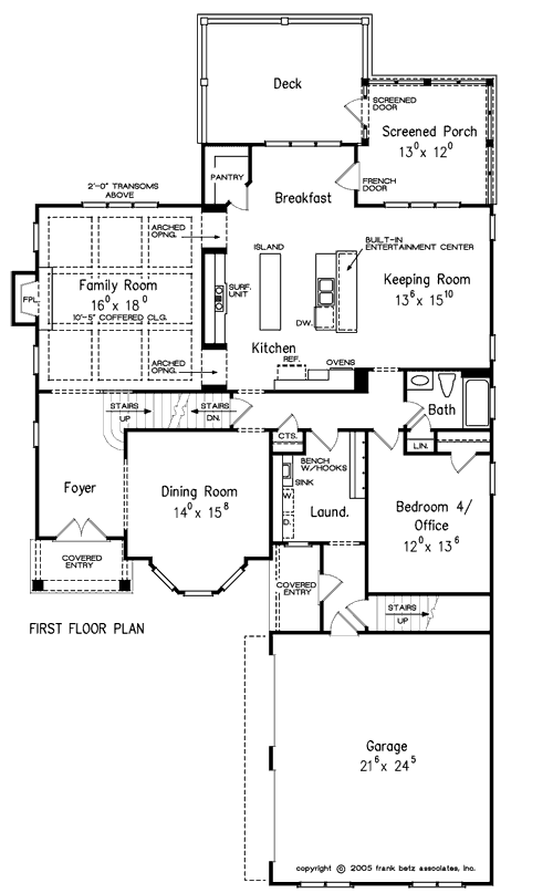 Betz House Plans | ansley cottage house floor plan frank betz associates Betz House Plans | ansley cottage house floor plan frank betz associates