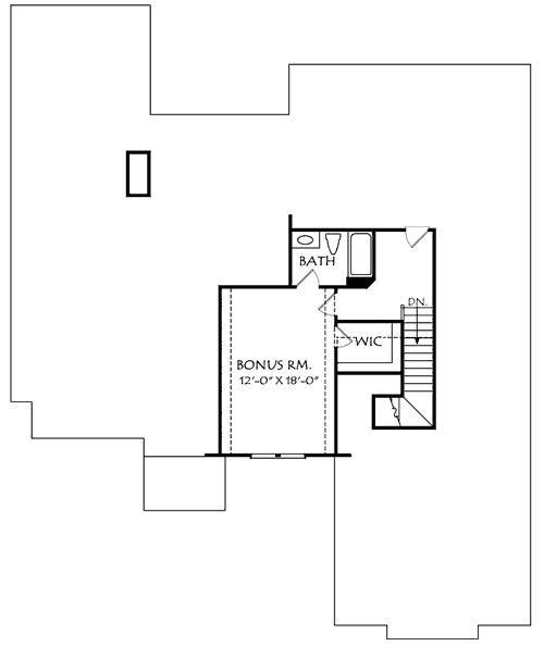 CLEARWATER POINTE (C) House Floor Plan Frank Betz Associates
