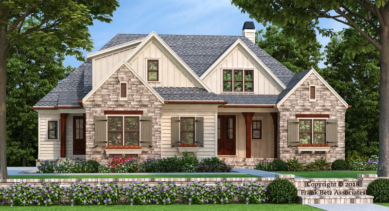 One Story House Plans Frank Betz Associates