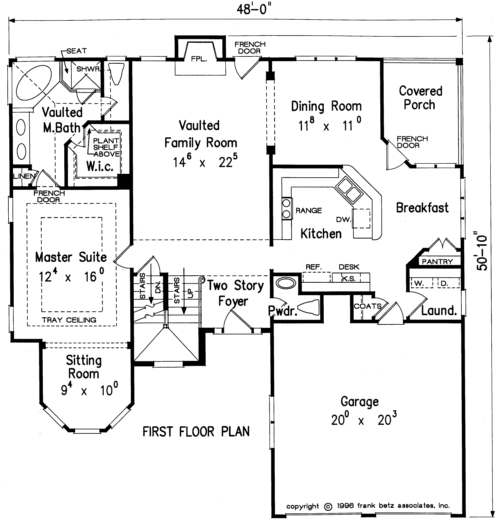 BARRYMORE House Floor Plan | Frank Betz Associates BARRYMORE House Floor Plan | Frank Betz Associates