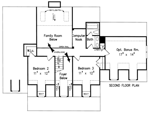 CHARTWELL House Floor Plan Frank Betz Associates